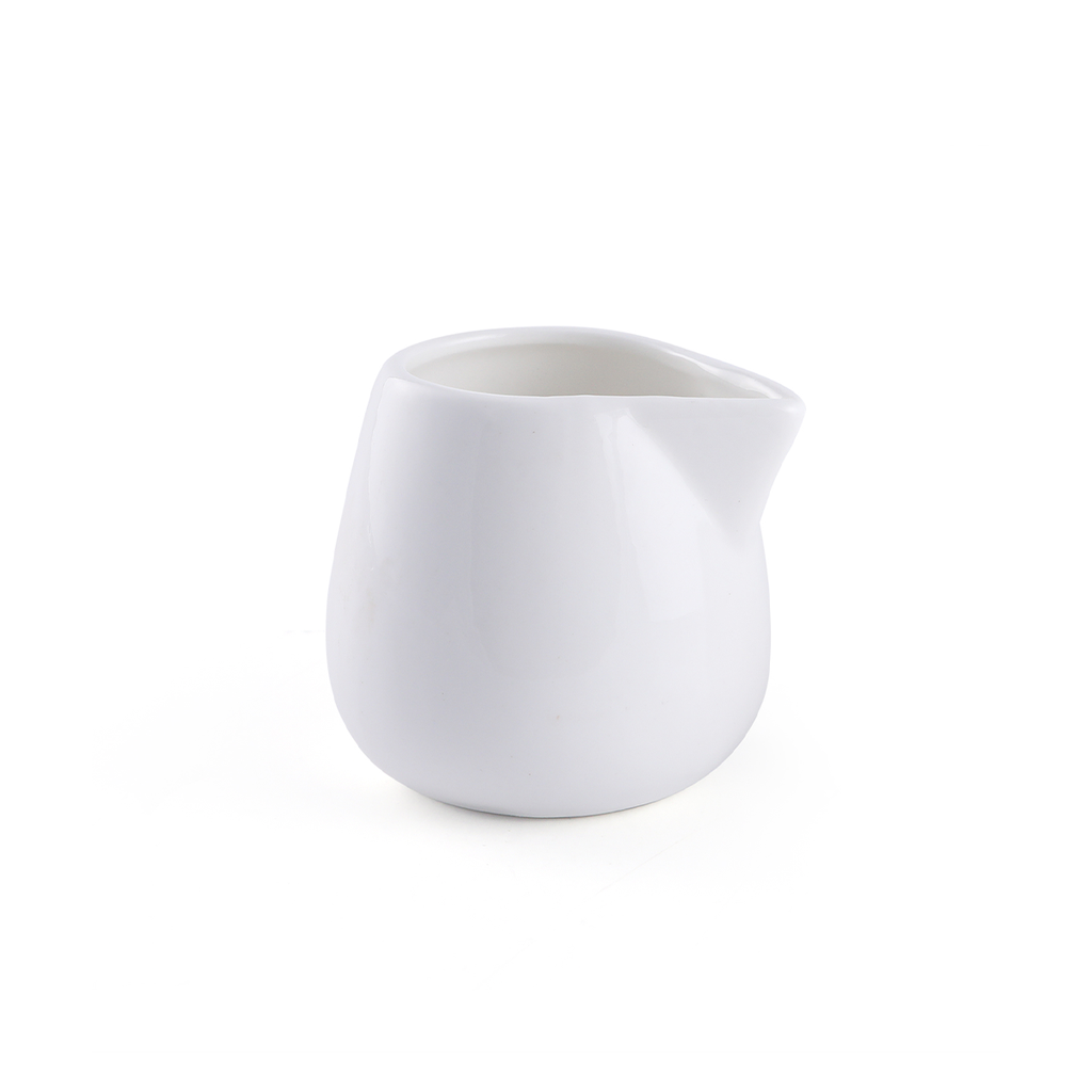 Porceletta Ivory Porcelain Creamer 55 ml without Hanndle