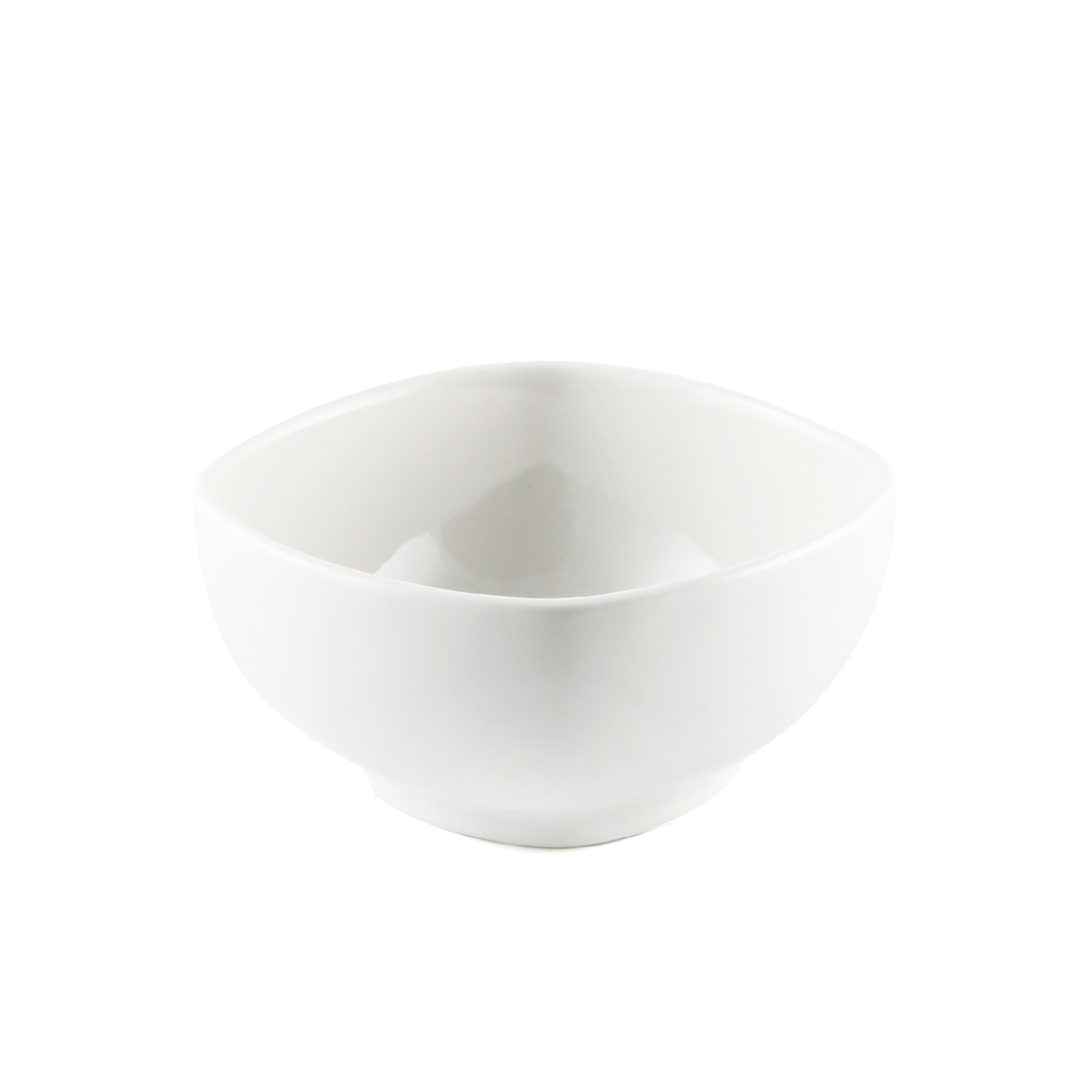 Porceletta Ivory Porcelain Square Soup Bowl 9 cm / 3.5"