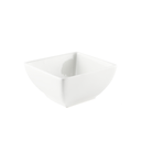 Porceletta Ivory Porcelain Square Soup Bowl 9 cm