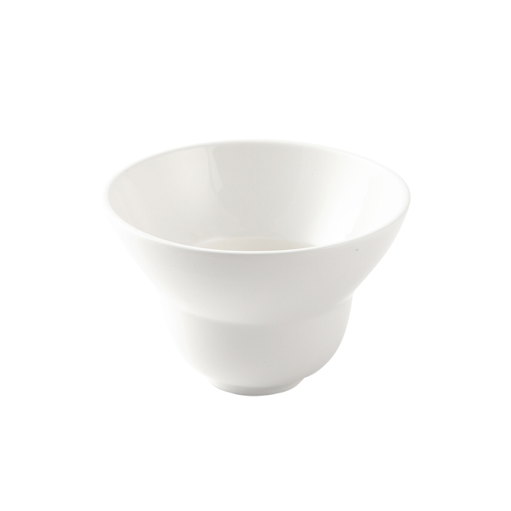Porceletta Ivory Porcelain Blown Bowl 11 cm