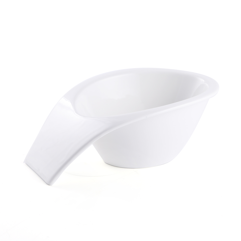 Porceletta Ivory Porcelain Pan Bowl 25 cm