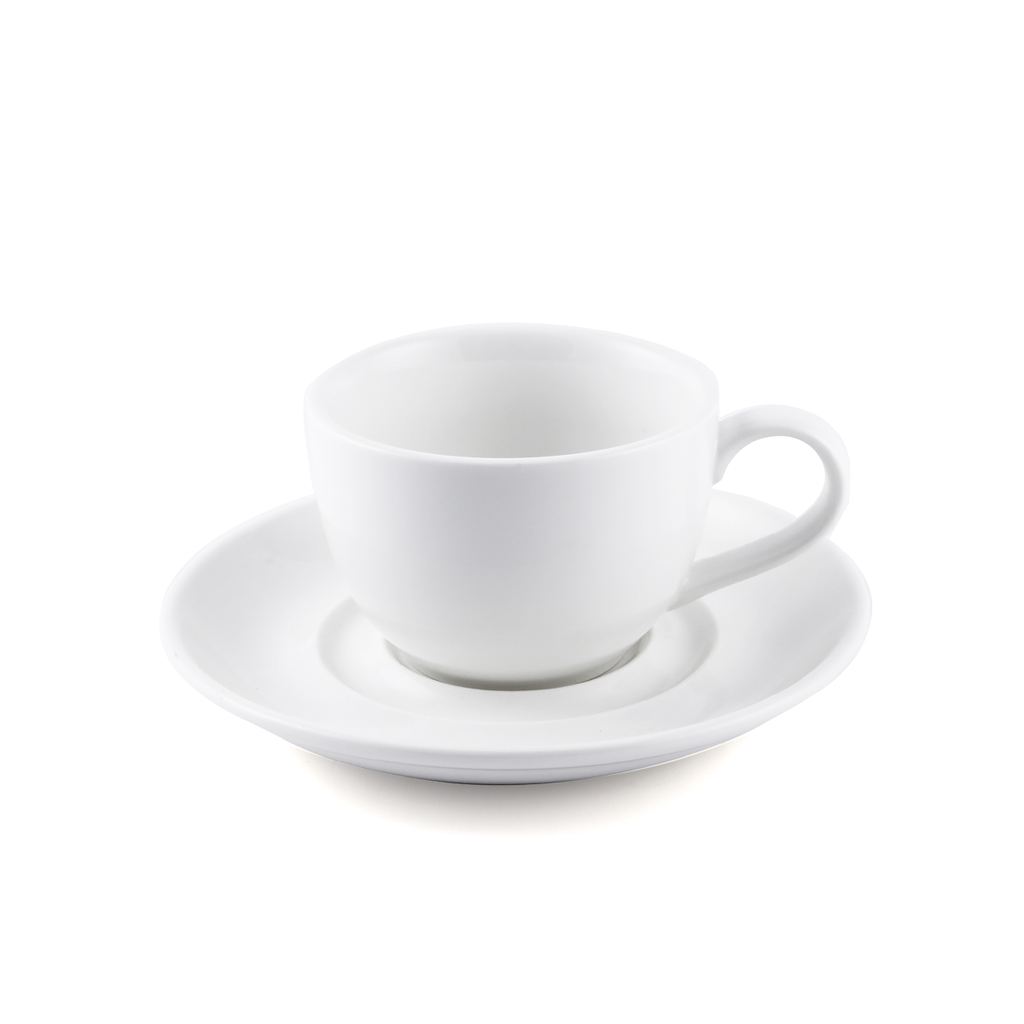 Porceletta Ivory Porcelain Cup & Saucer 300 ml