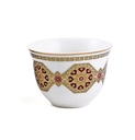 Porceletta Ivory Porcelain Cawa Cup Set of 6