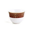 Porceletta Ivory Porcelain Cawa Cup Set of 6