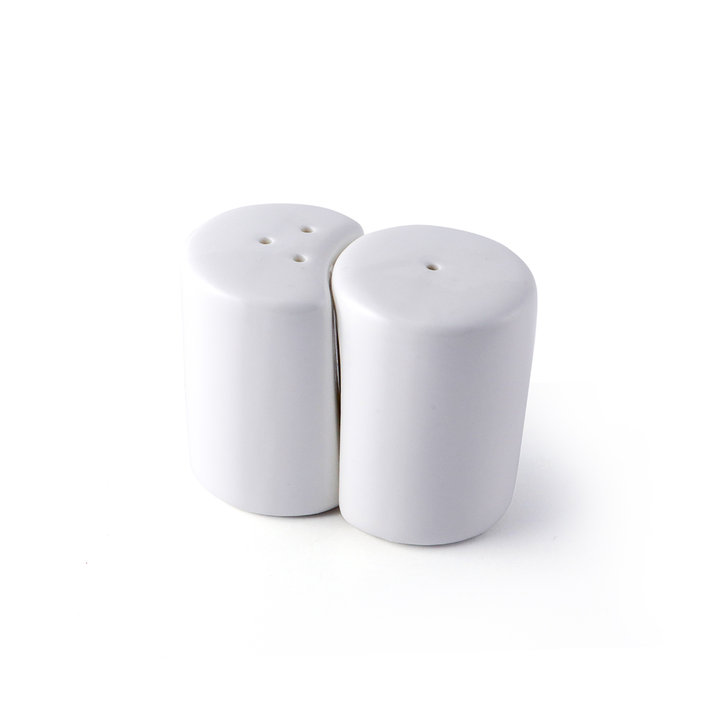 Porceletta Ivory Porcelain Salt & Pepper