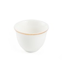 Porceletta Ivory Porcelain Cawa Cup Set of 6