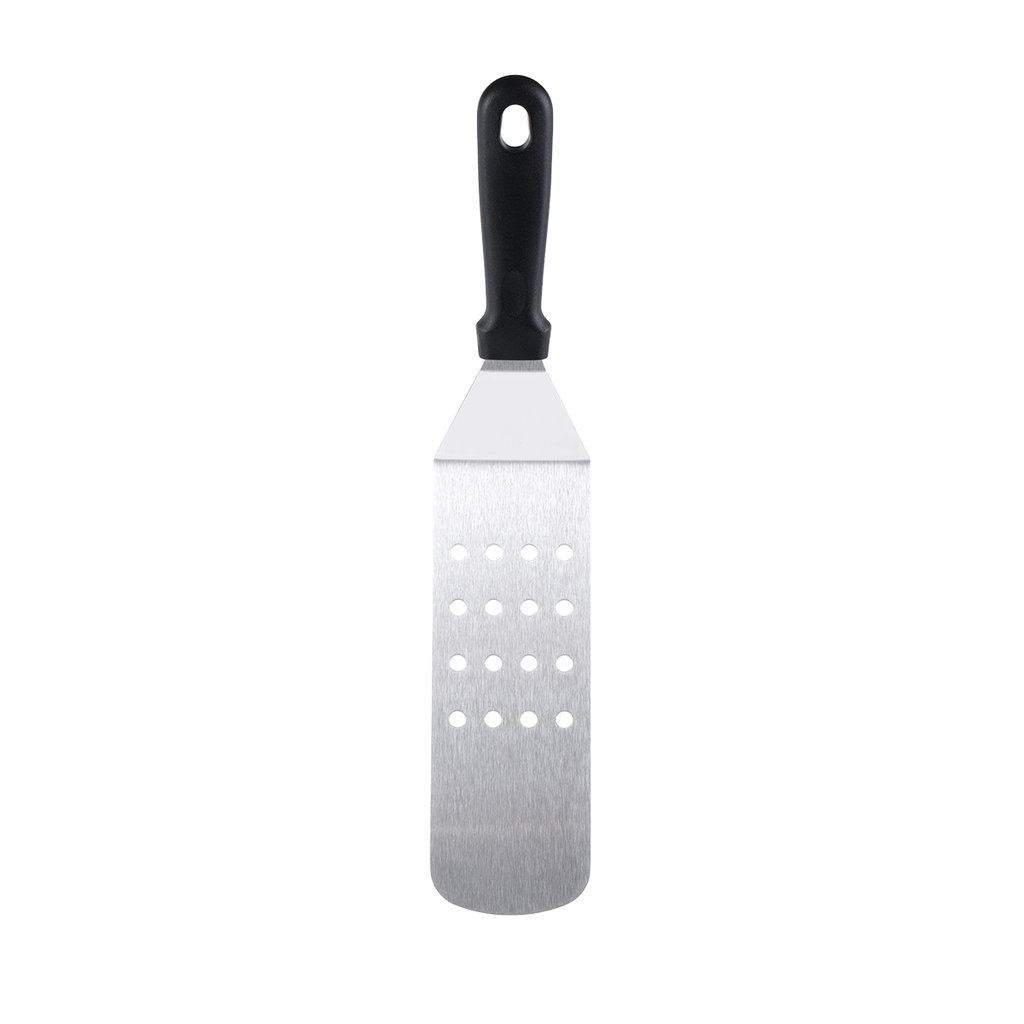 Vague Stainless Steel Slotted Shovel with Plastic Handle