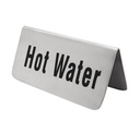 Vague Hot Water Singage