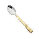 Vague Stainless Steel VIP Dinner Spoon with Golden Handle
