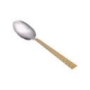 Vague Stainless Steel VIP Tea Spoon with Golden Handle