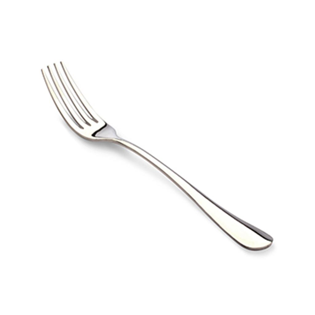 Vague Plano Stainless Steel Dessert Fork