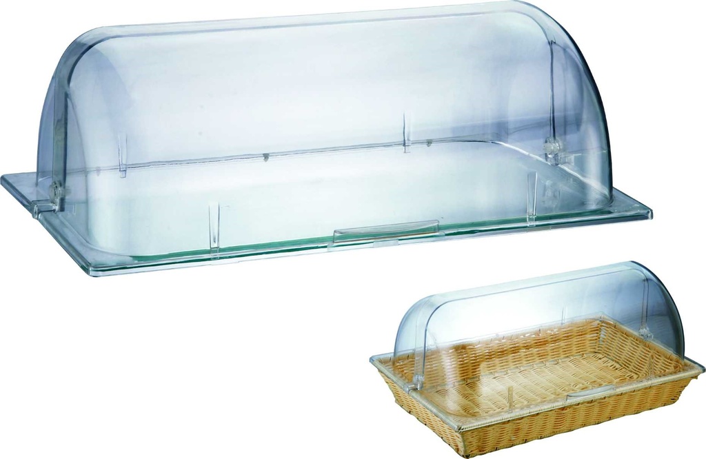 Vague Plastic Cover For Oblong Cane Basket 535 mm