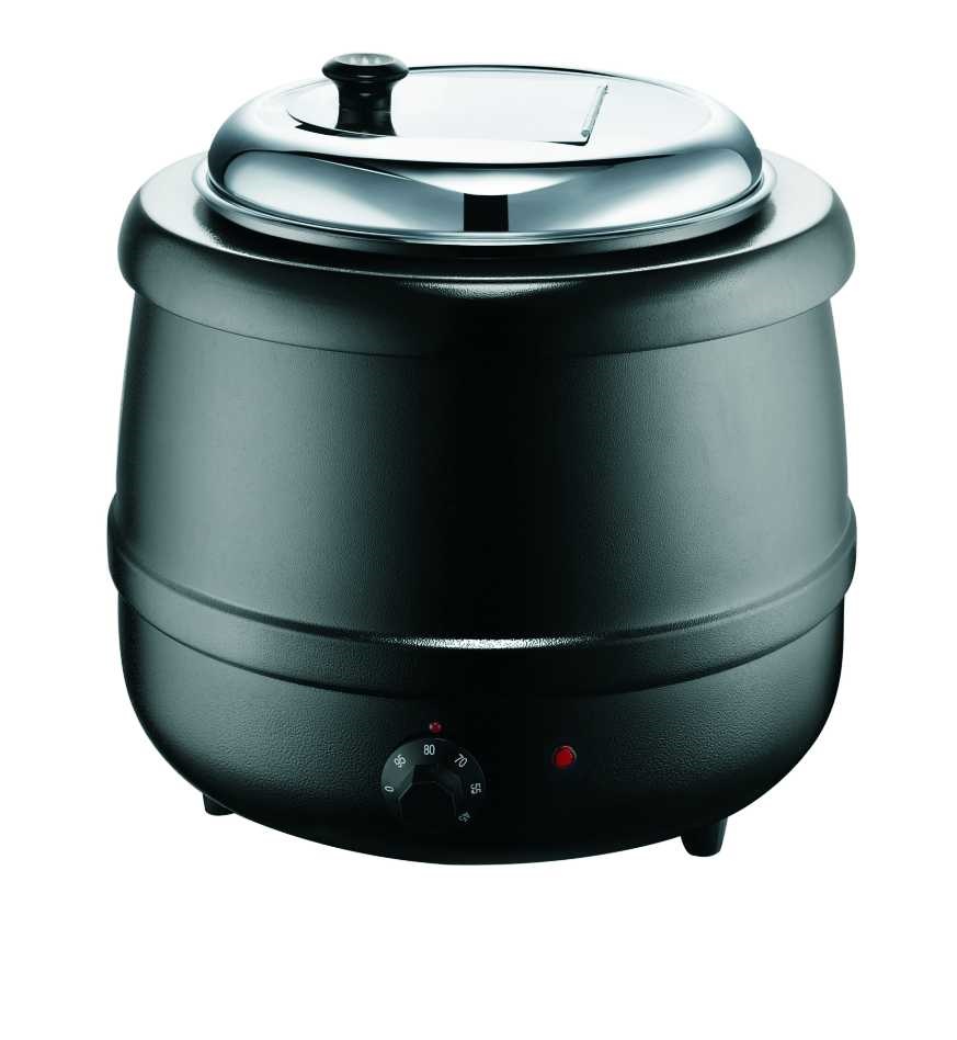 غلاية حساء من الفولاذ المقاوم للصدأ سعة 13 لترًا