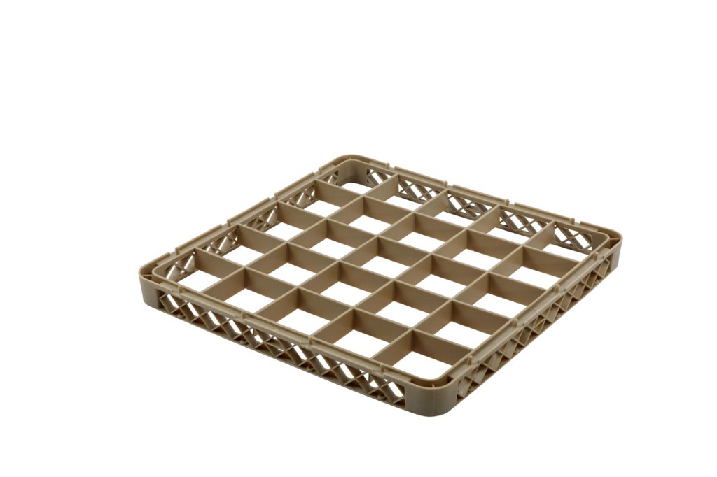 Vague Plastic 25 compartment Standard tender Beige