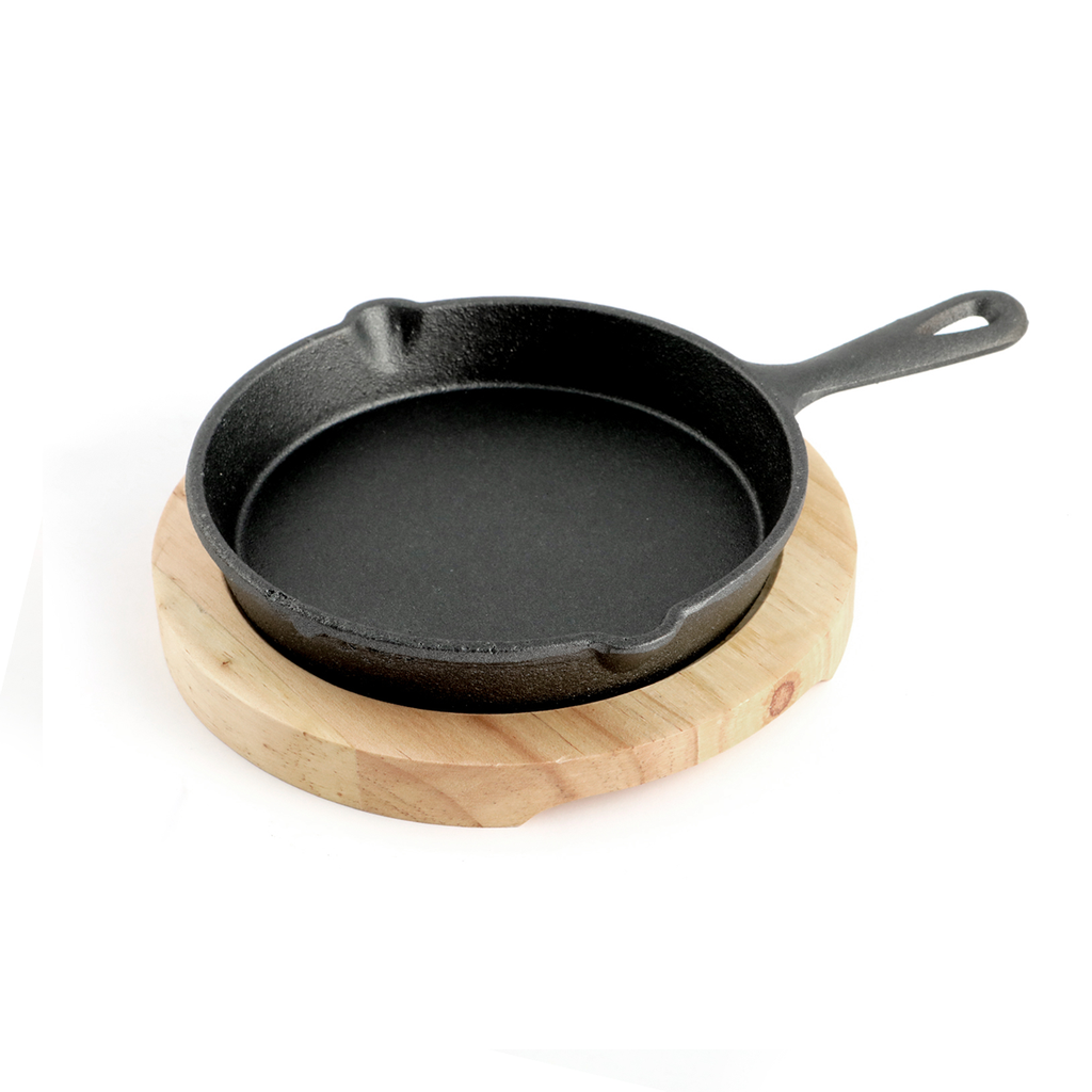 Vague Cast Iron Sizzling with Base 12 cm