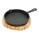 Vague Cast Iron Sizzling with Base 14 cm