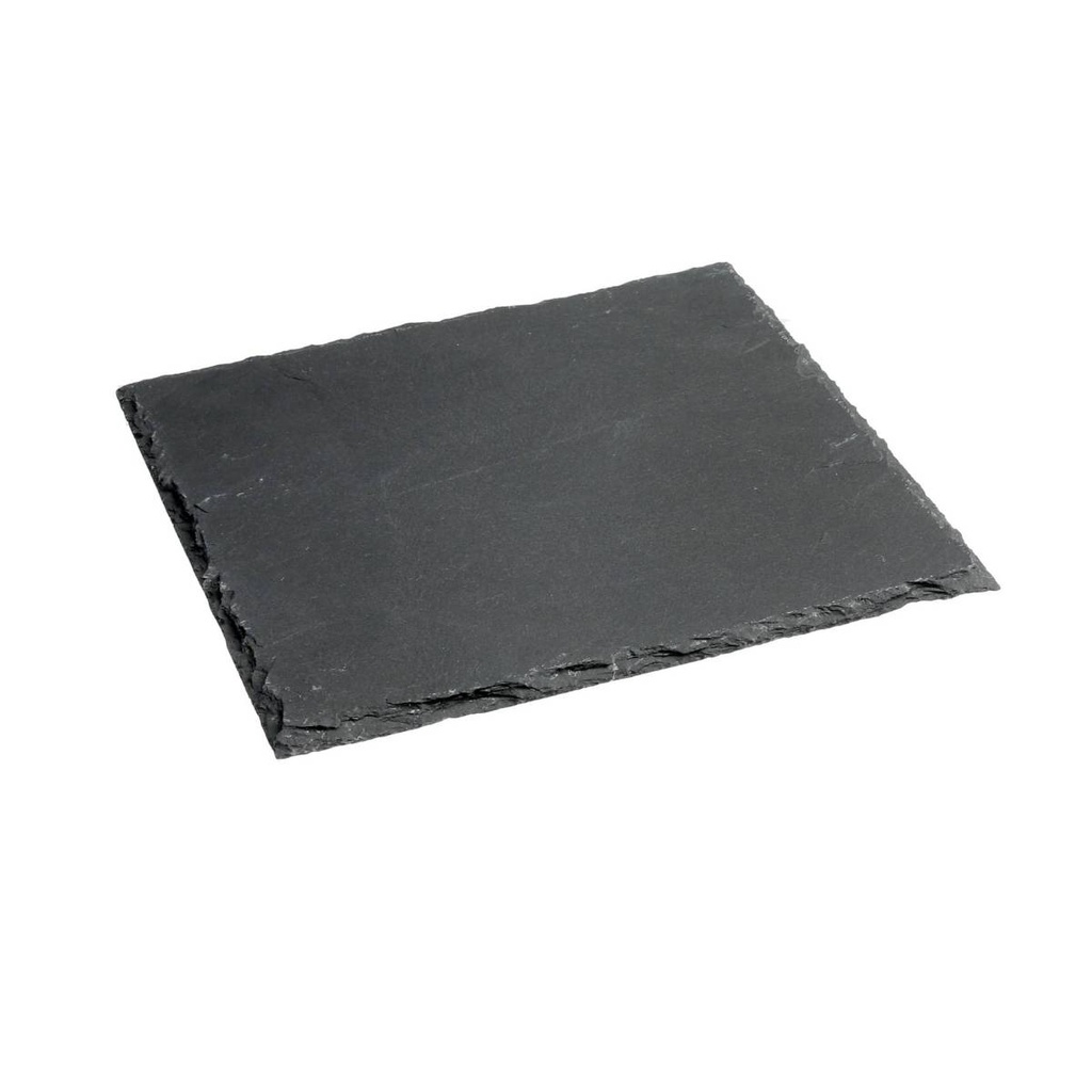 Vague Square Slate Board Coaster 10 x 10 x 0.7 cm