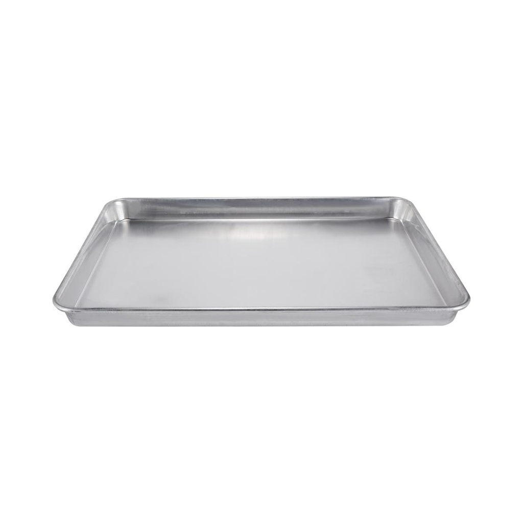 Vague Aluminum Baking Tray 60 x 40 x 2.8 cm Thick Plain Surface