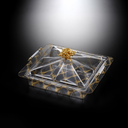 Vague Acrylic Serving Set Gold