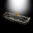 Vague Acrylic Serving Set - Gold