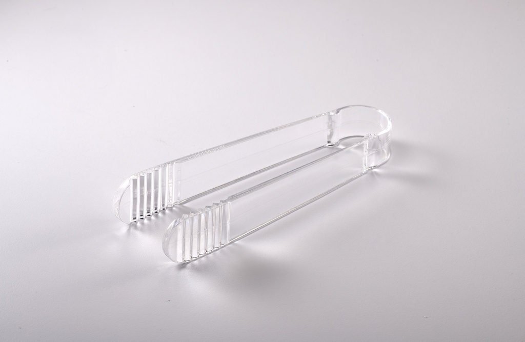 Vague Acrylic Tong Cooking Utensils-Transparent