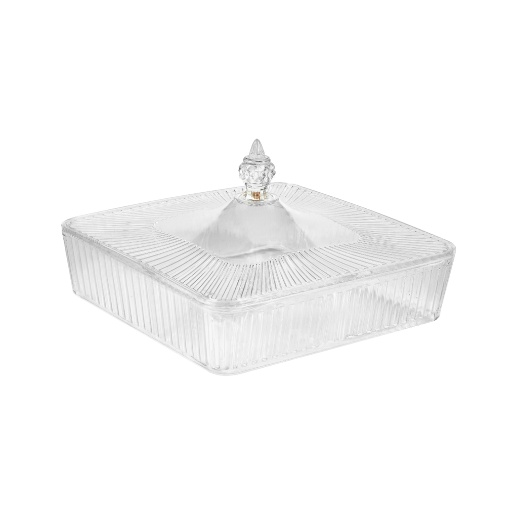 Vague Square Acrylic Candy Box Set 27.3 x 27.3 x 7cm