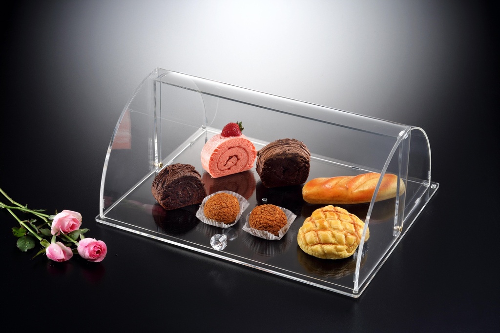 Vague Acrylic Cake & Dessert Flip Box 45 cm