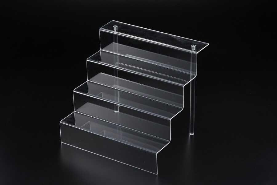 Vague Acrylic Stairs Dessert Display Stand 28.3 cm Taiwan