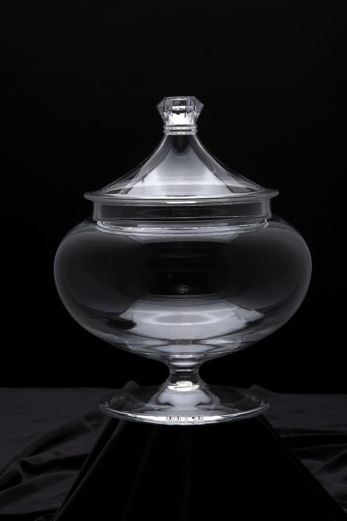 Vague Acrylic Crown Candy Box Large
