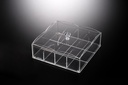 Vague Acrylic Square Cutlery Holder