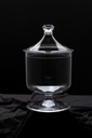 Vague Acrylic Candy Jar L Clear