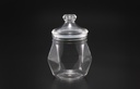 Vague Acrylic Diamond Clear Jar S