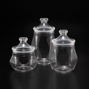 Vague Acrylic Diamond Clear Jar Medium