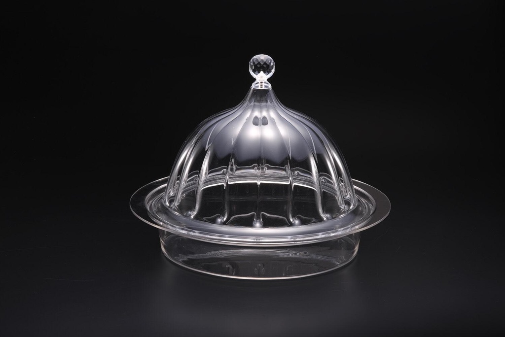 Vague Acrylic Dome Serving Set 35 cm