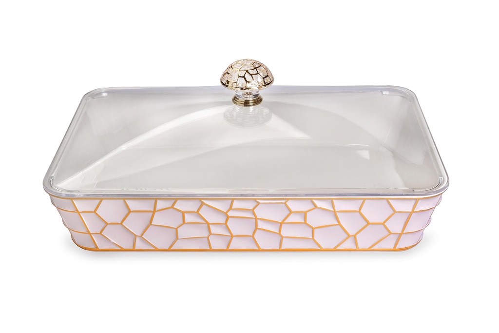 Vague Rectangular Acrylic Candy Box with Cover 31.7 cm x 21 cm