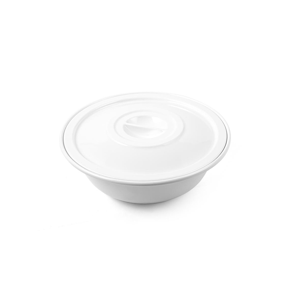 Vague Mel. Soup Bowl with Lid 7.5"