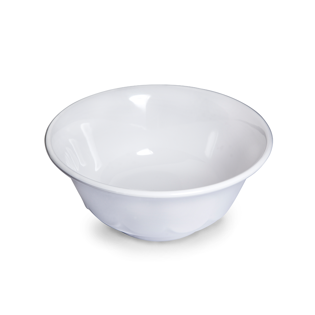 Vague Melamine Scollop Bowl 8"