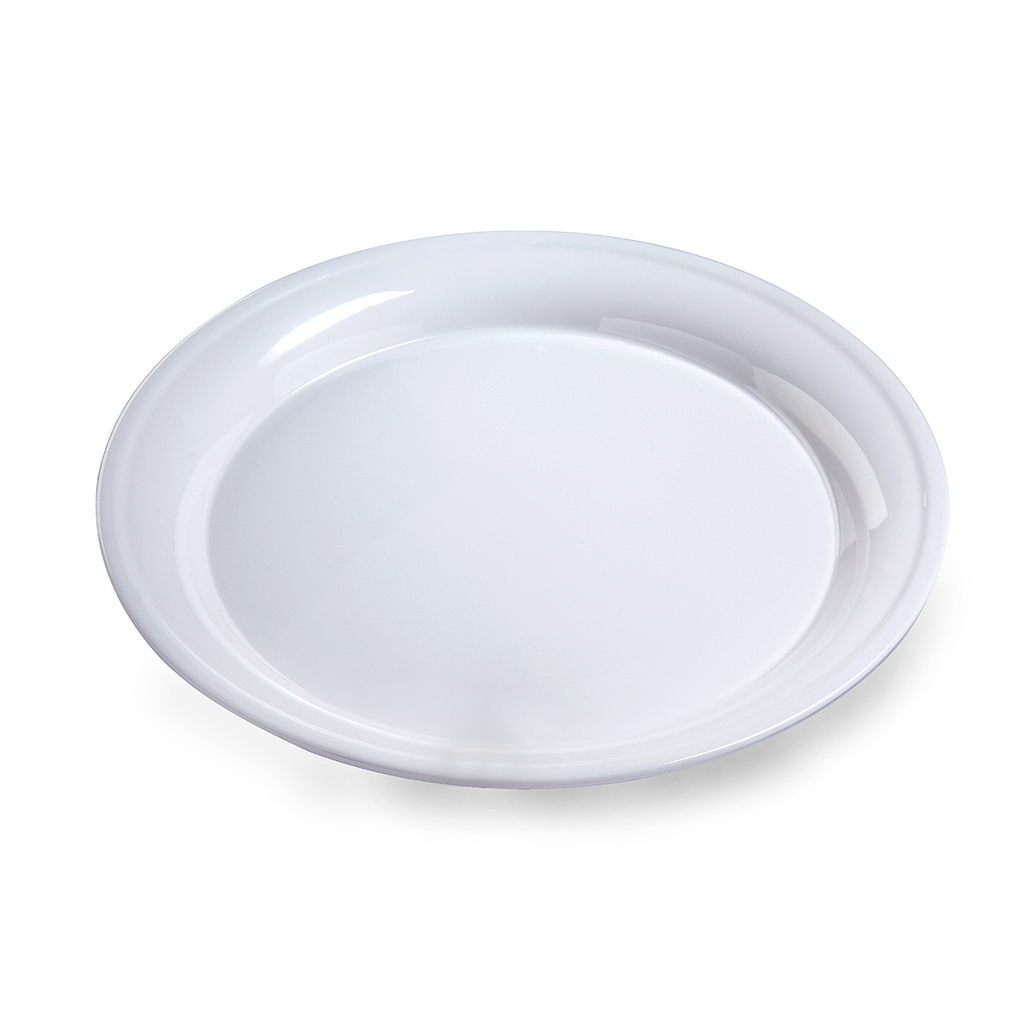 Vague Melamine Round Tray 14"