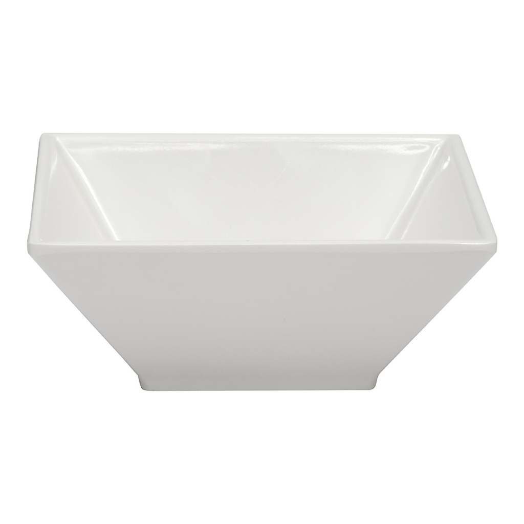 Vague Melamine Square Soup Bowl 4"