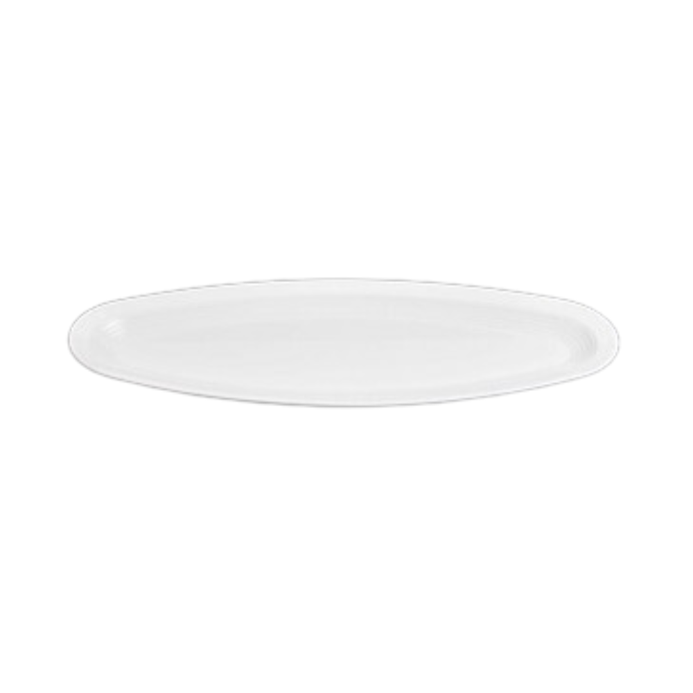 Vague Melamine Fish Plate 21"
