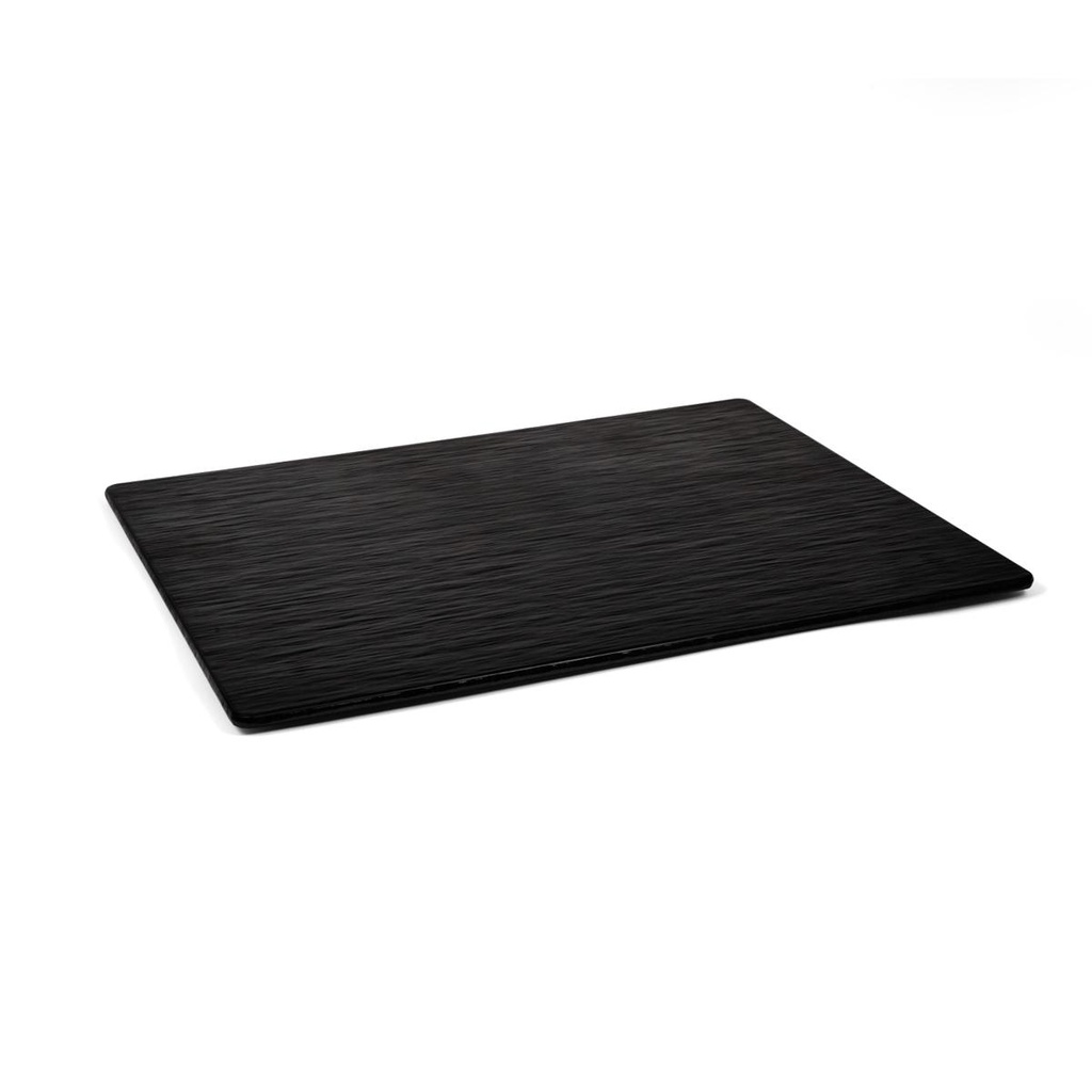 Vague Melamine Slate Plate GN 1/2
