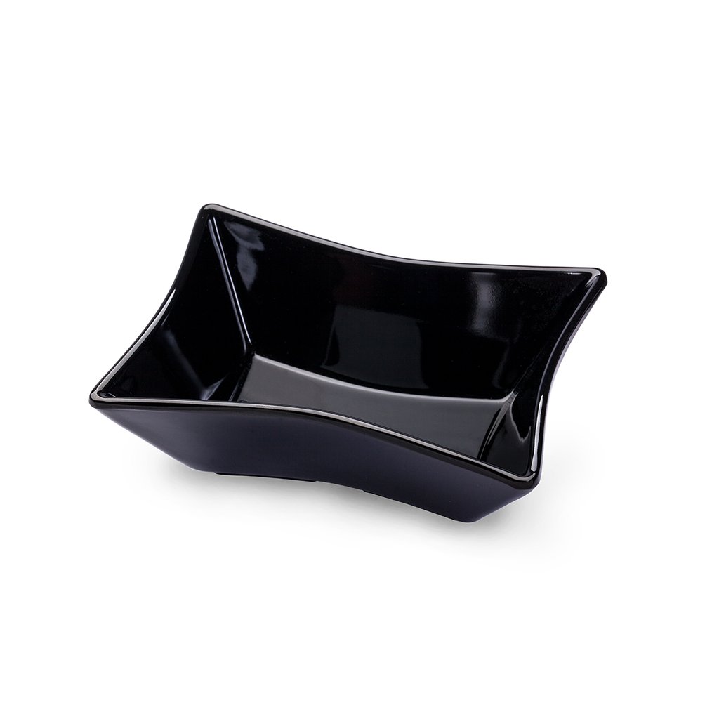 Vague Melamine Mezze Square Bowl 9 cm