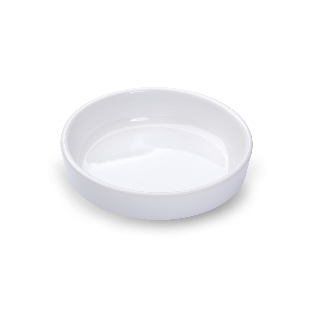 Vague Melamine Round Dish 10 cm