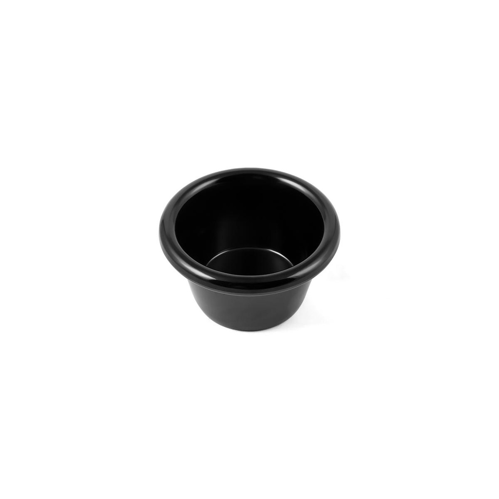 Vague Melamine Black Ramekin 7.5 cm