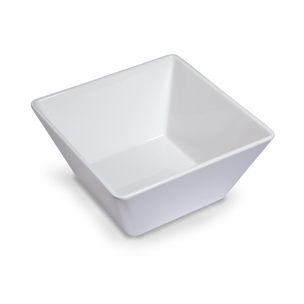 Vague Melamine Square Bowl 17.5 cm