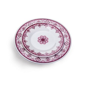 Vague Melamine Dream Round Plate 10"