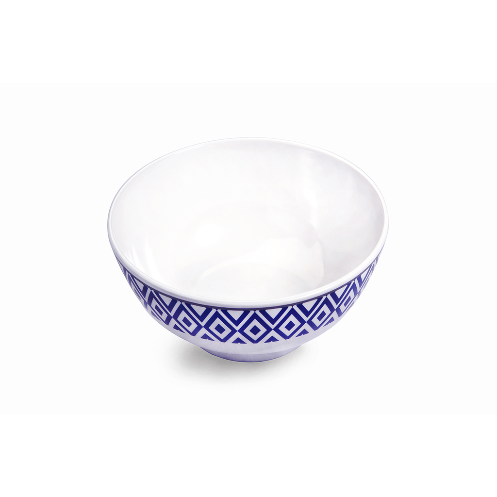 Vague Melamine Bowl Blue 15 cm / 6"