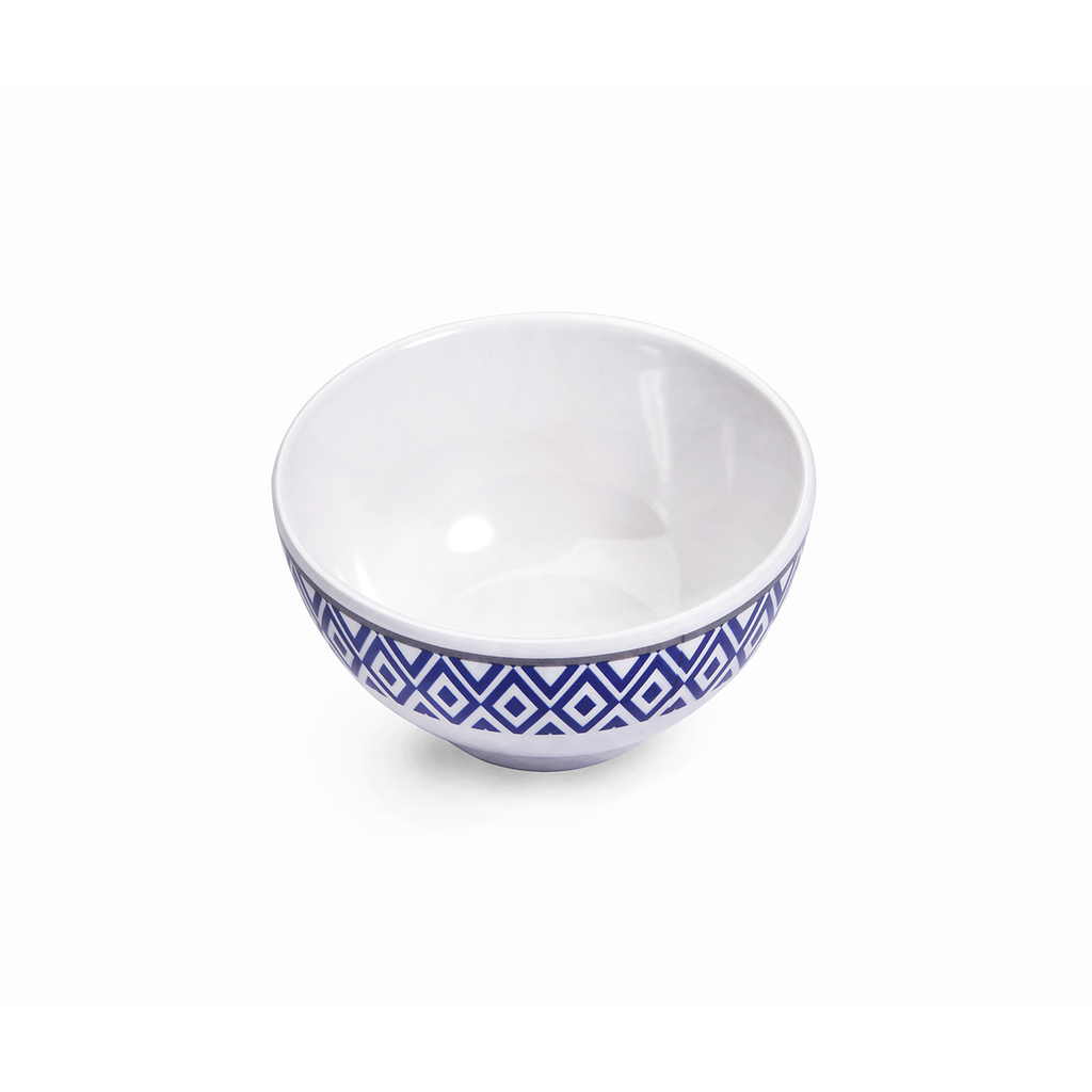Vague Melamine Bowl Blue Line 9 cm / 3.5"