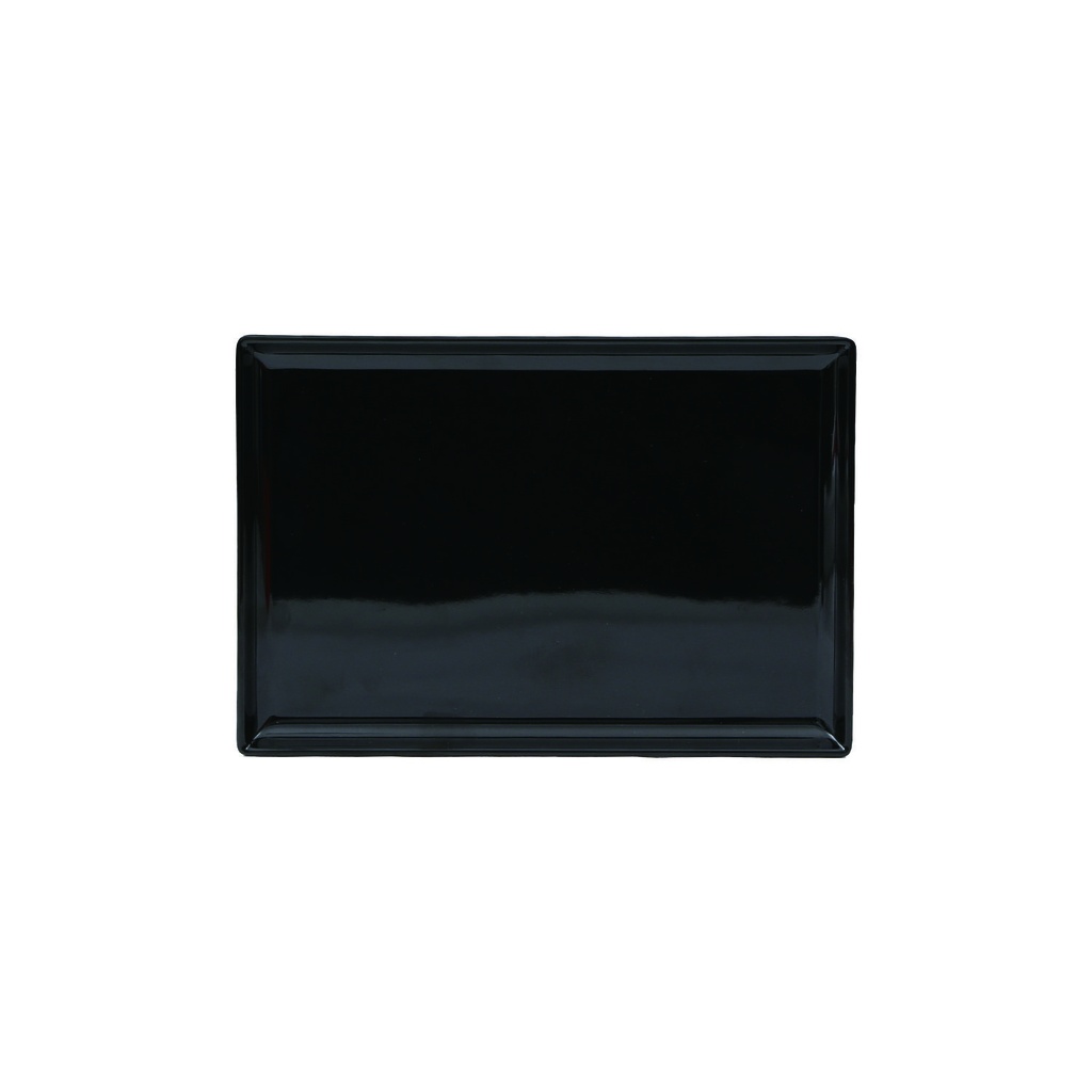 Vague Mel. Rectangular Shape Candy Tray 24.5x16.5x1.8 cm Black