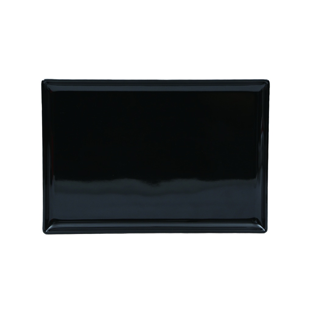 Vague Mel. Rectangular Shape Candy Tray 29.3x20x1.8 cm Black